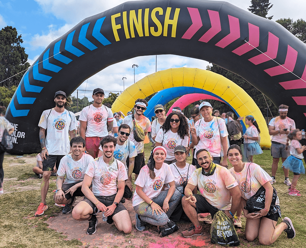 Color Run organizado para todos os colaboradores seguido de jantar convívio.