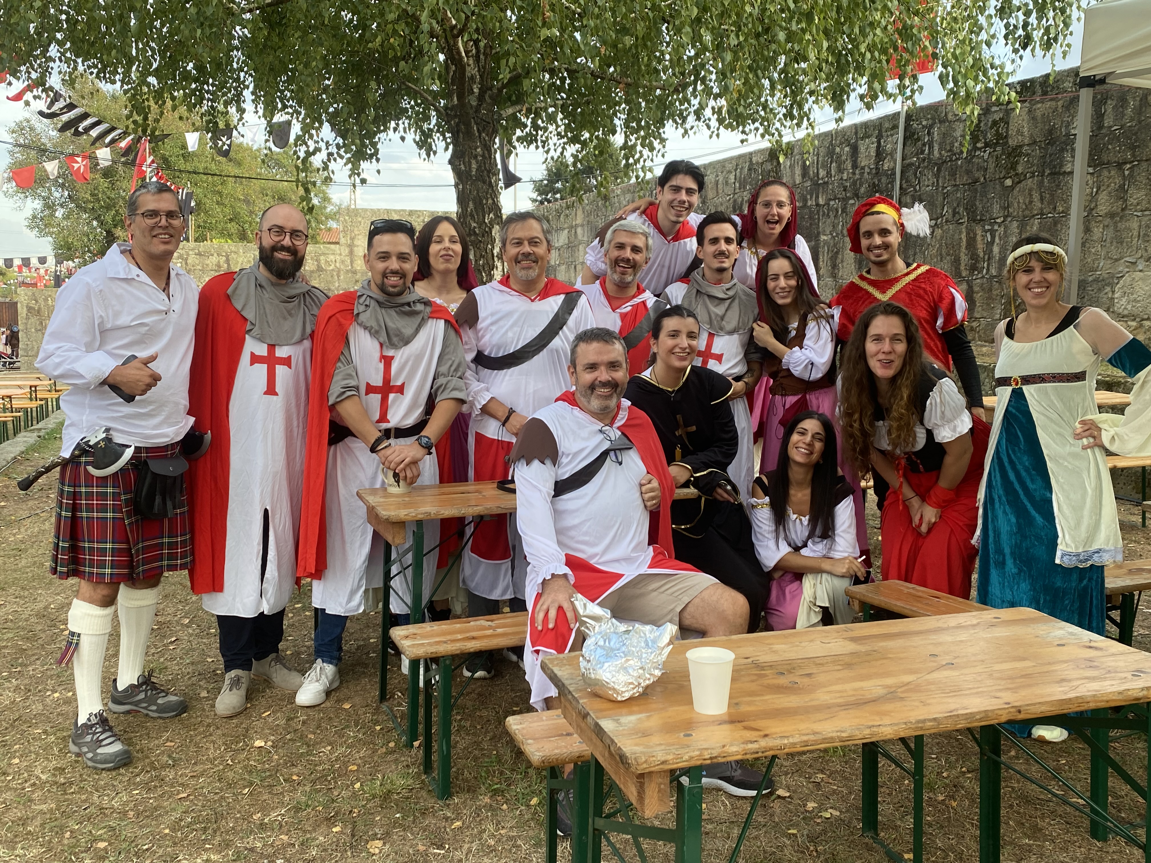 Visita anual à feira medieval de Leça do Balio